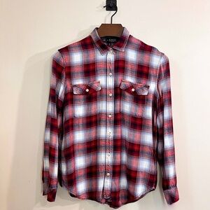GAP X Pendleton Women’s Boyfriend 2 Pocket Flannel